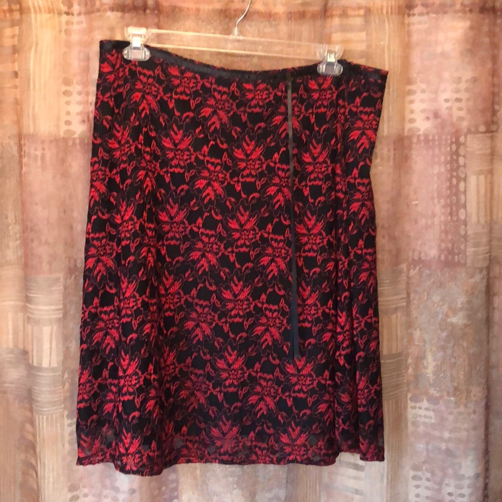Red/Black skirt